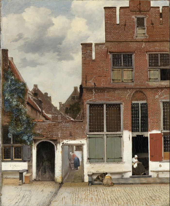 Johannes Vermeer Het Straatje